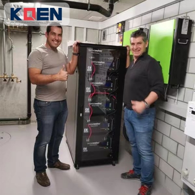 Sistema de armazenamento de energia solar de 20 kWh montado em rack em Israel